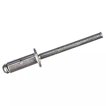 Оцинкованная вытяжная заклепка качественный крепеж 4,8х12 (100 шт.) 0200701
