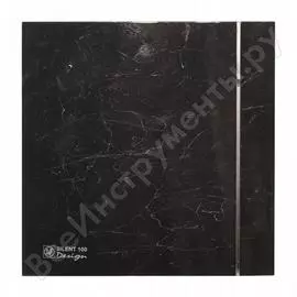 Вытяжной вентилятор Soler&Palau Silent-100 CRZ Marble Black Design-4C 03-0103-189