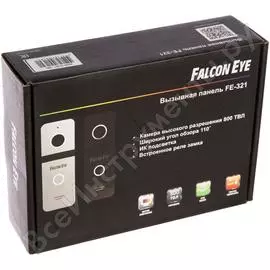 Вызывная видеопанель falcon eye fe-321 silver