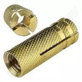 Забивной латунный анкер МЕТИЗНЫЙ ДВОР M10/12x35 (50 шт.) 4690441030801