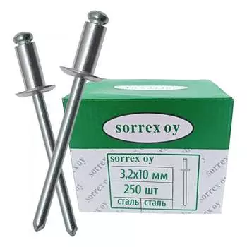 Заклепка SORREX ST/ST-3.2X10 SSD 32100 250