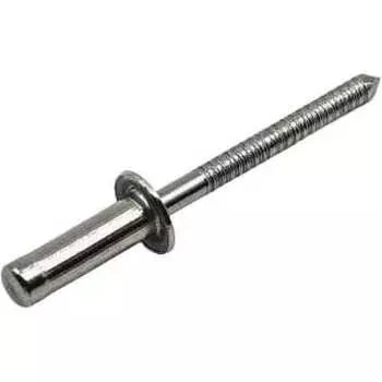 Заклепка вытяжная KREPFIELD 16585ЗАКЛЕПКА4,8Х12А2-20