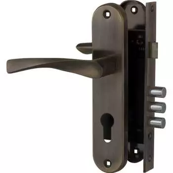 Замок цилиндровый Fuaro LOCKSET.1511W/B (SET F1511W/B) AB 27015
