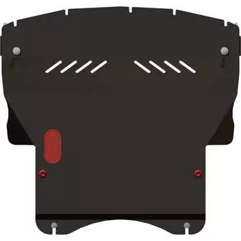 Защита картера двигателя и кпп сталь 2 мм, для MITSUBISHI Colt правый руль-2002/2003/2004/2005/2006/2007/2008/2009/2010/2011/2012 sheriff