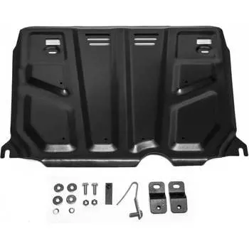 Защита картера КПП Toyota Auris 2007-2013 2013-2016/Corolla 2007-2016 2016- АвтоБроня 111.05799.1