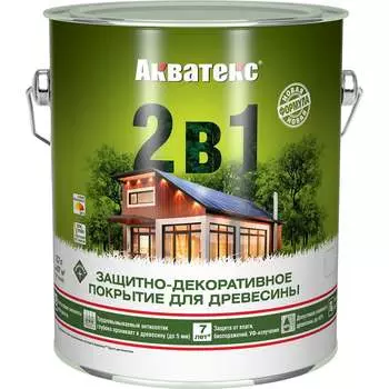Защитно-декоративное покрытие АКВАТЕКС акватекс 257216
