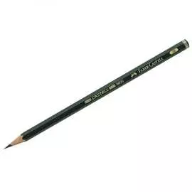 Заточенный чернографитный карандаш Faber-Castell Castell 9000 119002