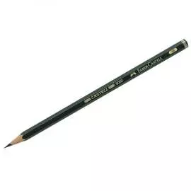 Заточенный чернографитный карандаш Faber-Castell Castell 9000 119003