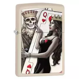 Зажигалка zippo classic с покрытием cream matte 29393