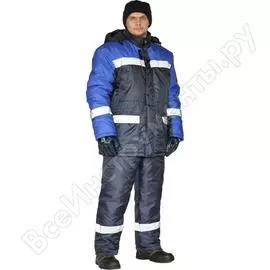 Зимний костюм ursus скандин-соп темно-синий/василек, р. 60-62, рост 170-176