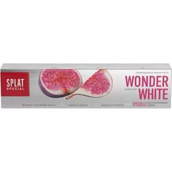 Зубная паста Splat Special WONDER WHITE / ВОСХИТИТЕЛЬНАЯ БЕЛИЗНА 112.16141.0101
