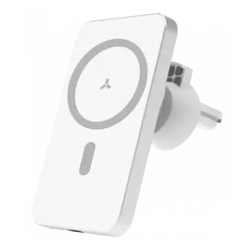 Беспроводное магнитное зарядное устройство Accesstyle Crimson MS15W White