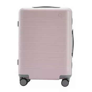 Чемодан NINETYGO Manhattan Frame Luggage 20", розовый
