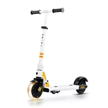 Детский электросамокат TRIBE Kid бело-оранжевый (TRIBE TES-KID062600ORANGE)