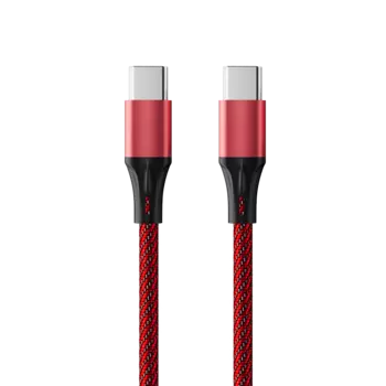 Кабель Accesstyle CC30-F100M Type C-Type C 1м Red-Back
