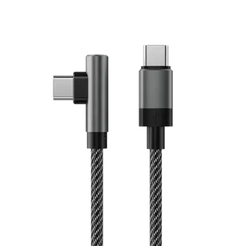 Кабель Accesstyle CC30-F100MA Type C-Type C 1м Black-Gray