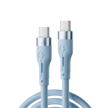 Кабель Accesstyle CC30-S100 Type C-Type C 1м Blue