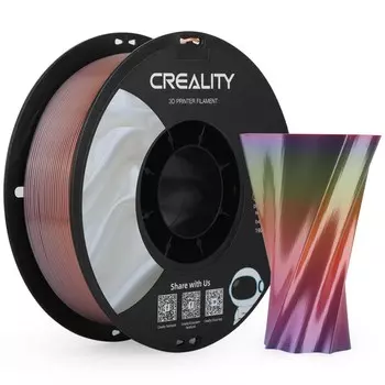 Катушка CR-Silk пластика Creality 1,75 мм 1кг для 3D принтеров, радужный