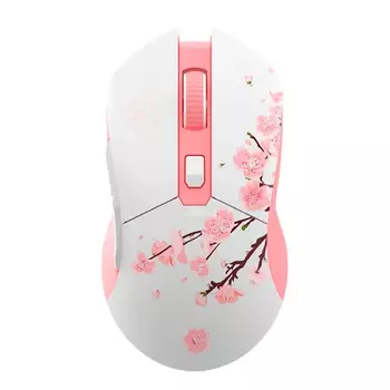 Мышь игровая беспроводная Dareu EM901X Sakura Pink