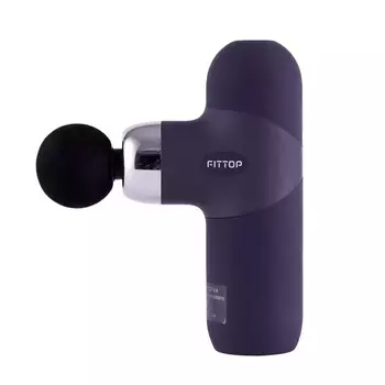 Перкуссионный массажер FitTop SuperHit Mini II, синий