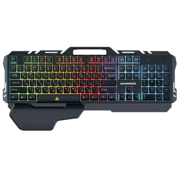 Проводная игровая клавиатура Accesstyle K203M-GCL Black