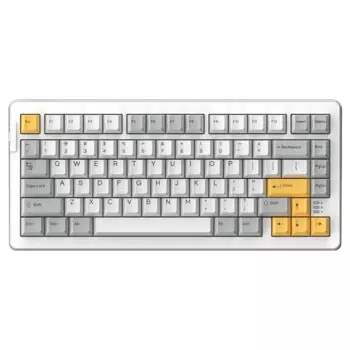 Проводная клавиатура Dareu A81 White-Yellow