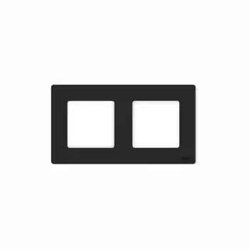 Рамка электроустановочная Moes Switch Surface Frame PP-SR-EU2P Grey