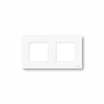 Рамка электроустановочная Moes Switch Surface Frame PP-SR-EU2P White