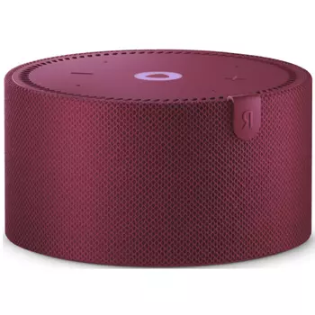 Умная колонка с голосовым помощником Яндекс.Станция Мини Плюс без часов, красная