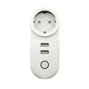 Умная розетка Moes ZigBee Smart Socket White