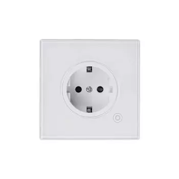 Умная встраиваемая розетка Moes Zigbee Smart Wall Socket White