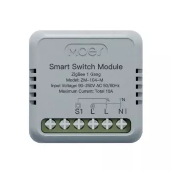 Умное реле Moes ZigBee Smart Switch Module ZM-104-M-MS