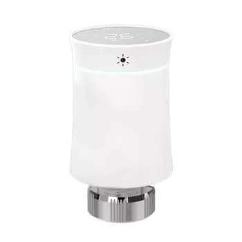 Умный термостат для радиатора Moes ZigBee Smart Radiator Valve Thermostat White