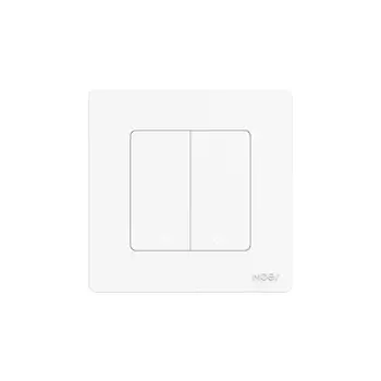 Умный выключатель Moes ZigBee Smart Switch Double SR-ZS White