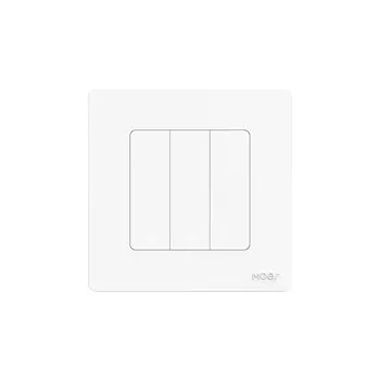 Умный выключатель Moes ZigBee Smart Switch Triple SR-ZS White