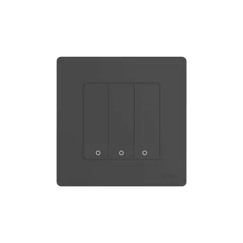 Умный выключатель Moes ZigBee Smart Switch Triple SR-ZS Grey