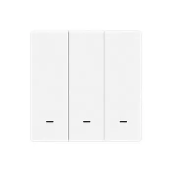 Умный выключатель Moes ZigBee Smart Switch Triple ZS-EUB White