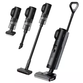 Вертикальный беспроводной пылесос Dreame H12 Dual Black