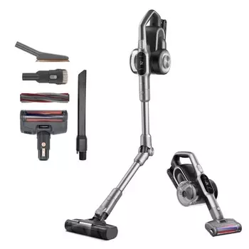 Вертикальный беспроводной пылесос Jimmy H10 Flex Black/Silver