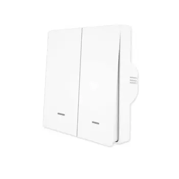 Выключатель Moes Gang Smart Switch, Zigbee, 2 кнопки, 95-250 В