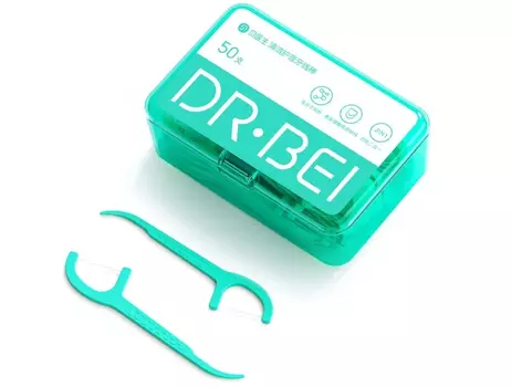 Зубная нить Dr.Bei, 50 шт