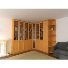 Шкаф книжный Библиотека Цезарь мдф