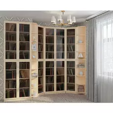 Шкаф книжный Милан шкафы/библиотеки
