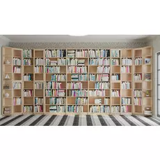 Шкаф книжный Милан шкафы/библиотеки