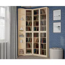 Шкаф книжный Милан шкафы/библиотеки