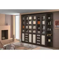 Шкаф книжный Милан шкафы/библиотеки