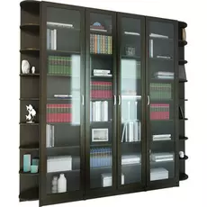 Шкаф книжный Милан шкафы/библиотеки