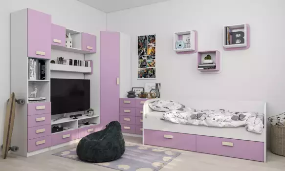 Детская комната Дизайн Люкс 1