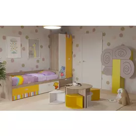 Детская комната Юниор Оранжевая Корова