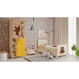 Детская комната Маша и Медведь Happy Days